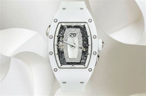 montre richard mille blanche